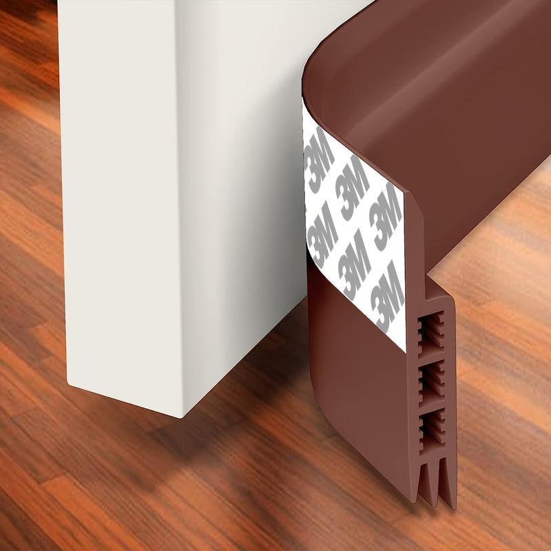 Uszczelka do drzwi - Silikonowa uszczelka z mocnym klejem i izolacją akustyczną