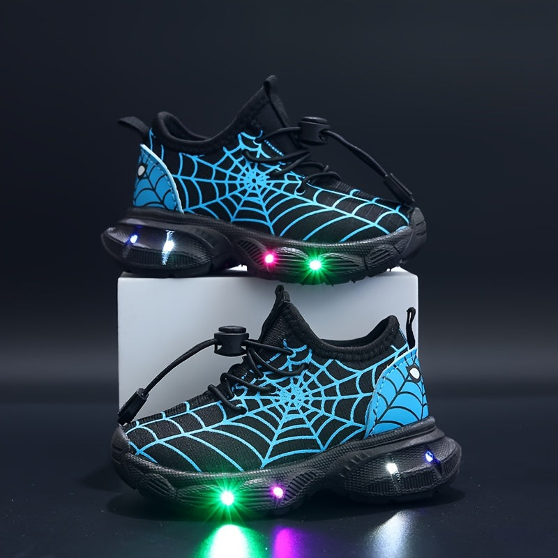 SpinnenWeb LED Sneakers - Lśniące Przygody dla Dzieci