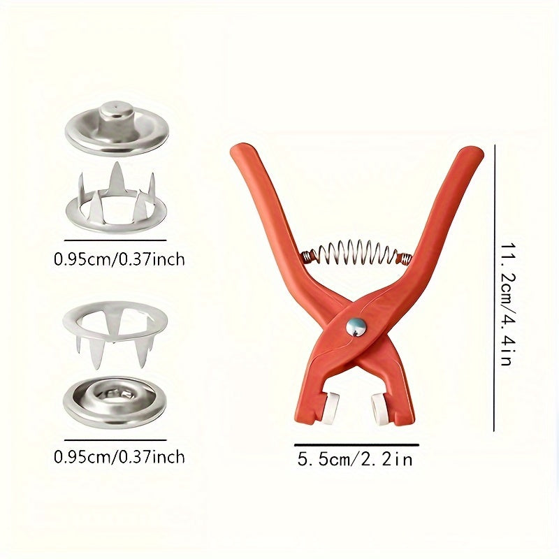 Zestaw Zatrzasków – Praktyczne Zatrzaski do Ubrań i DIY