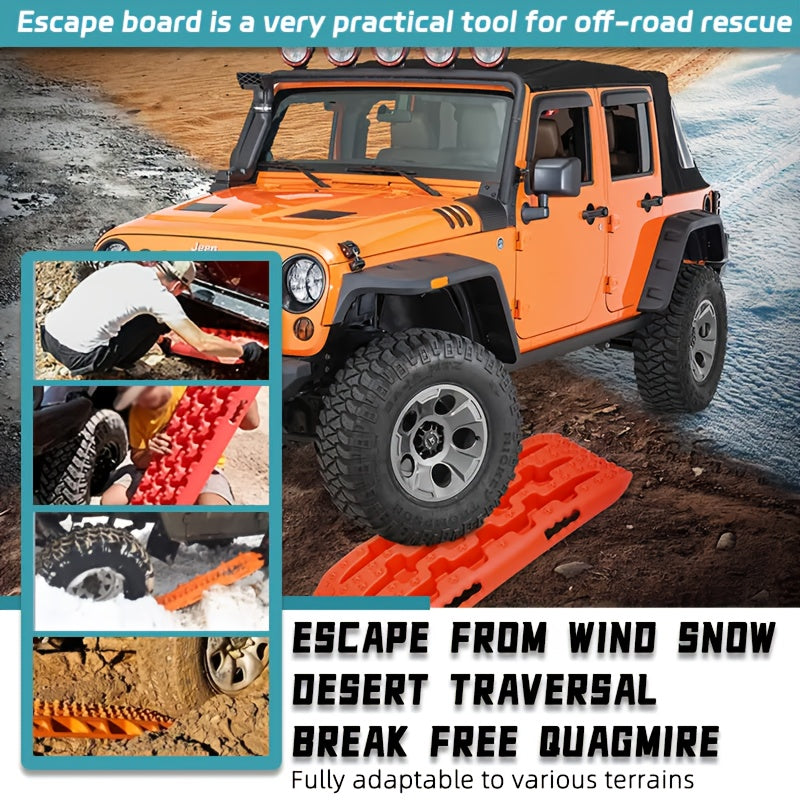 GripPro Płyta Ucieczkowa – Solidna i Antypoślizgowa dla Bezpieczeństwa Offroad