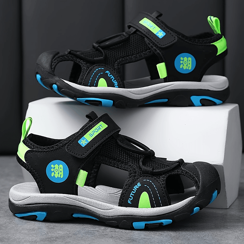 Sportowe sandały dziecięce z regulowanymi paskami – Oddychające, lekkie i antypoślizgowe na letnie przygody