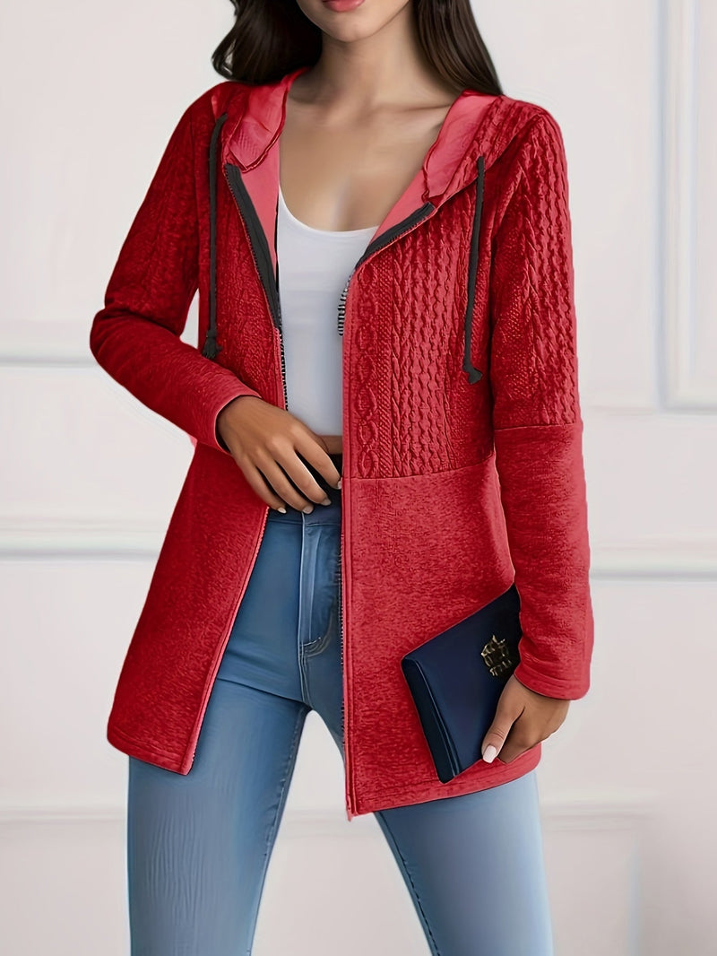 Luna Sweter z Kapturem - Stylowy i Wygodny dla Kobiet na Jesień i Zimę