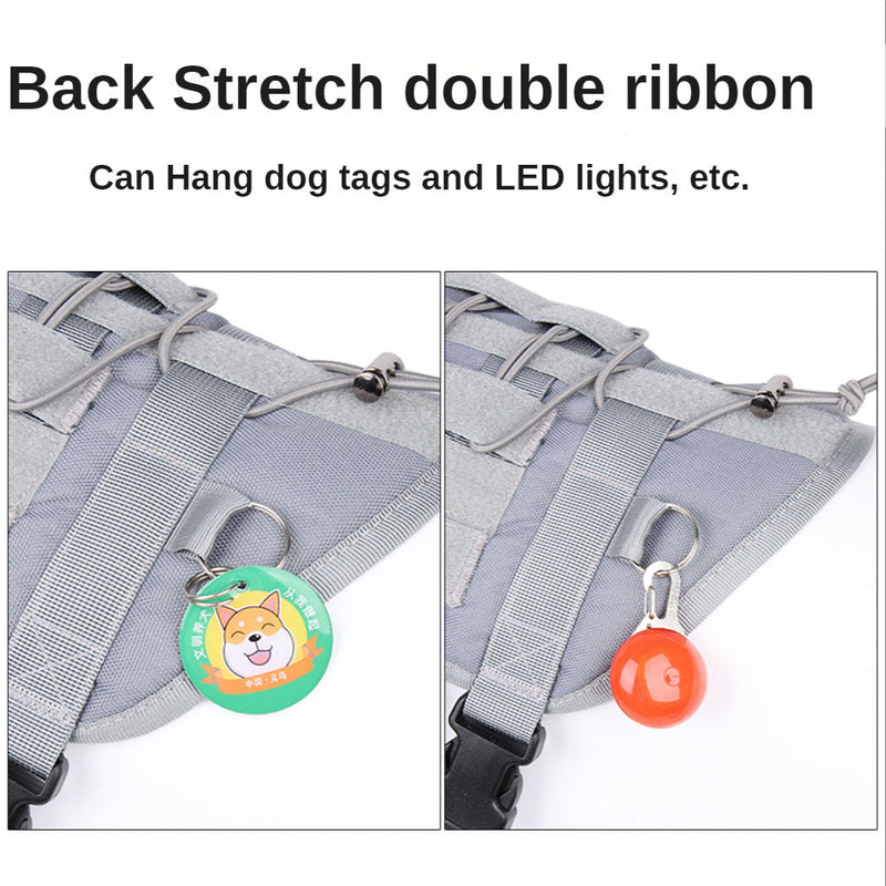 Tactical Harness for Dogs – Durable and Adjustable for Large Dogs