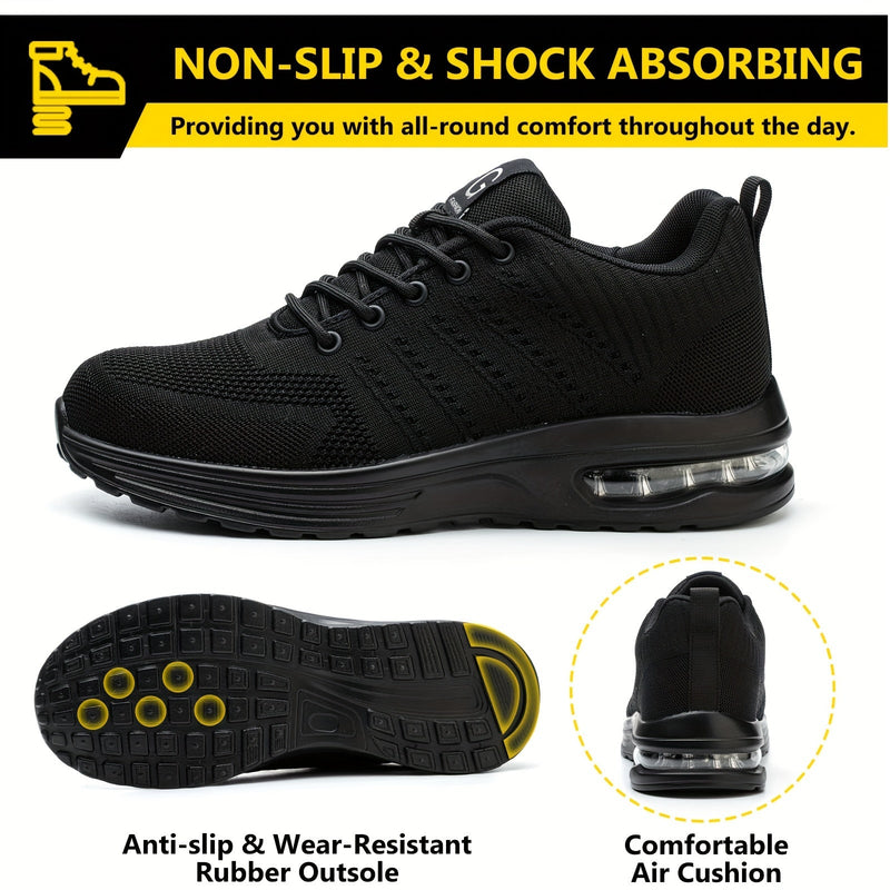 Steel Safety Toe Sneakers for Men – Breathable and Puncture Resistant