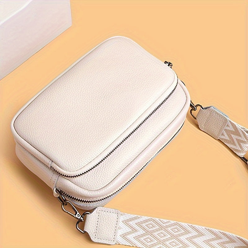 Modna Torebka Crossbody dla Kobiet – Casual Torebka na Ramię z Geometrycznym Wzorem