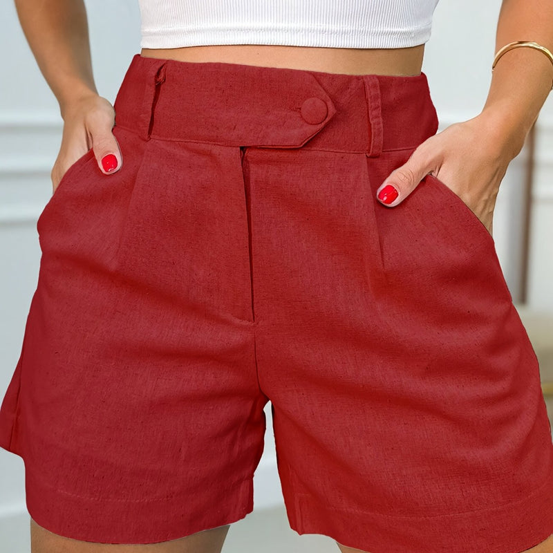 Eleganckie Szorty z Wysokim Stanem – Komfort i Styl w Jednym