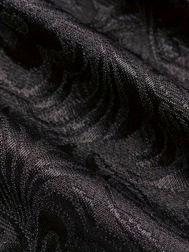 Hendrik Średniowieczny Żakardowy Płaszcz - Stylowy i Elegancki Strój na Uroczystości