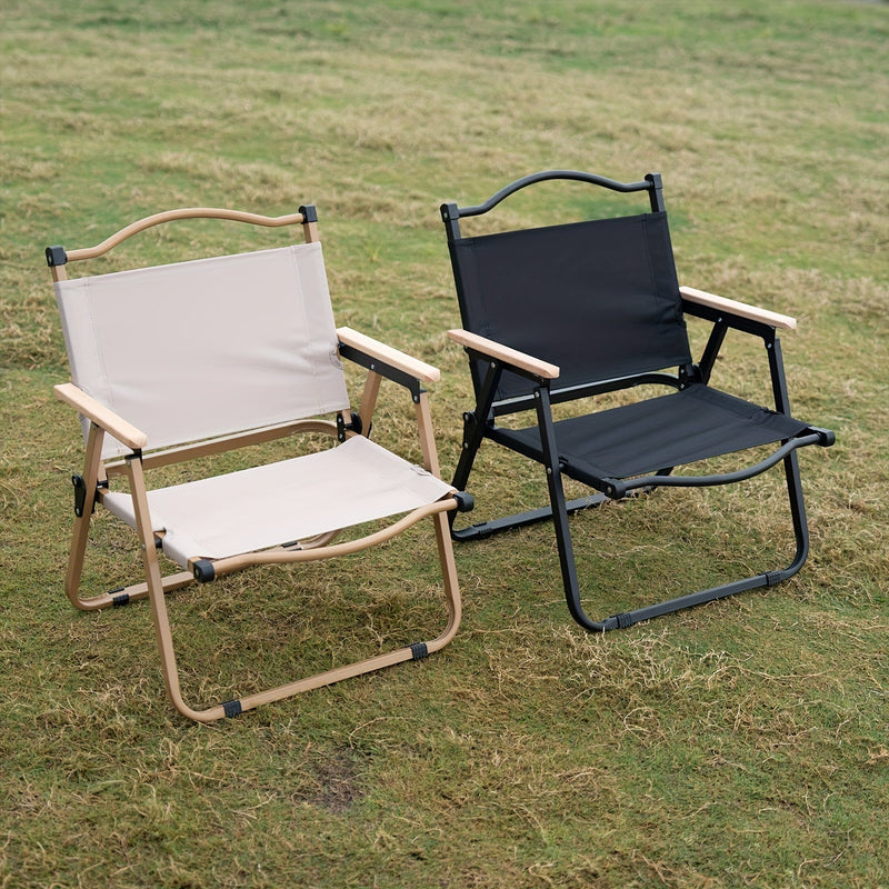 Składane Krzesło Kempingowe – Wytrzymała Aluminiowa Rama i Wygodne Siedzisko