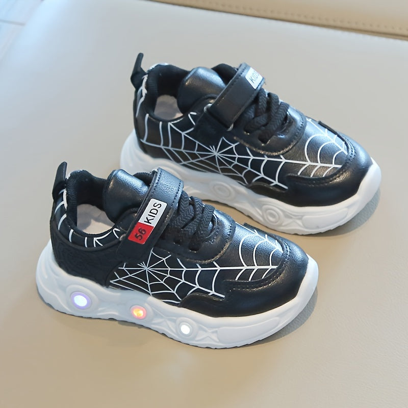 Sneakers LED Spider-Net - Dla Przygodowych Dzieci