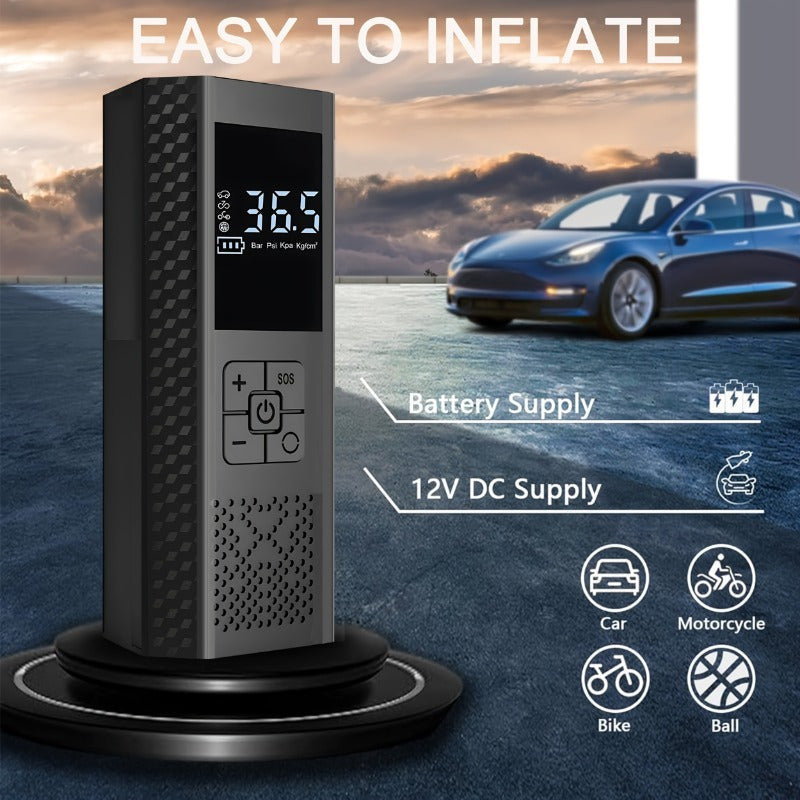 AirSmart Przenośna Pompka do Opon – Kompaktowa i Efektywna