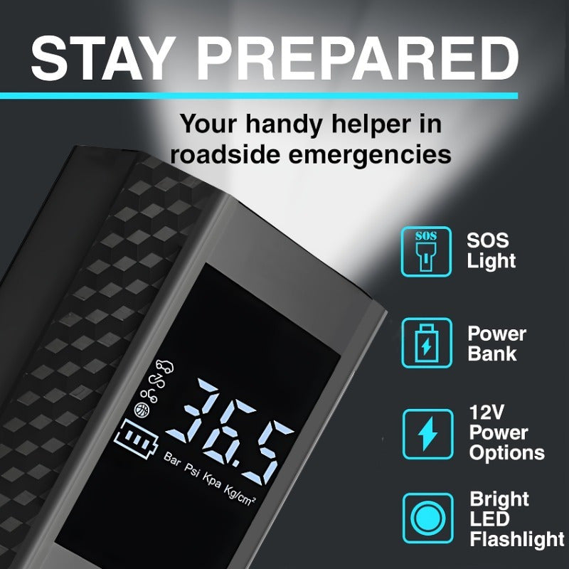 AirSmart Przenośna Pompka do Opon – Kompaktowa i Efektywna