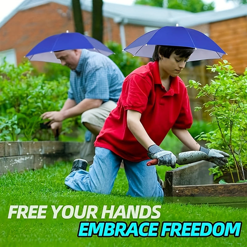 Kapelusz z daszkiem SunShade – Lekki, chroniący przed UV i bez rąk