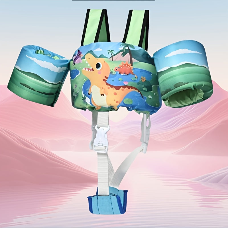 DinoGuard Kamizelka Pływacka dla Dzieci – Odczepiane Skrzydełka i Bezpieczne Dopasowanie