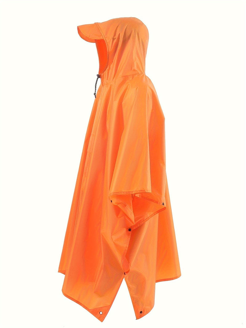 Vodotěsné 3-v-1 Pončo – Multifunkční a Prodyšné pro Turistiku, Kempování a Jízdu na Kole