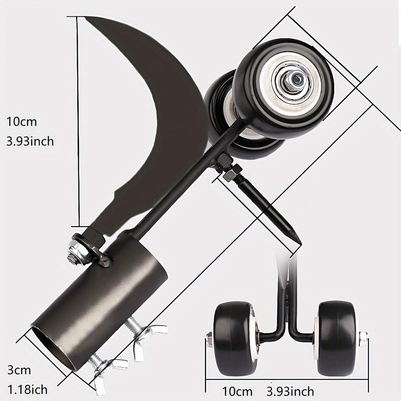 Weed hoe for joints – No need to bend down