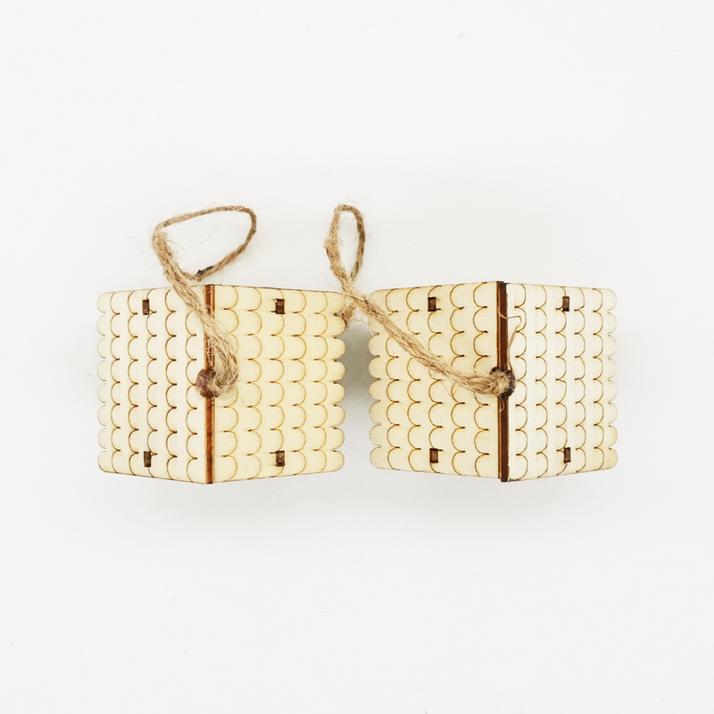 Set of Wooden Christmas Decorations – Magical and Atmospheric