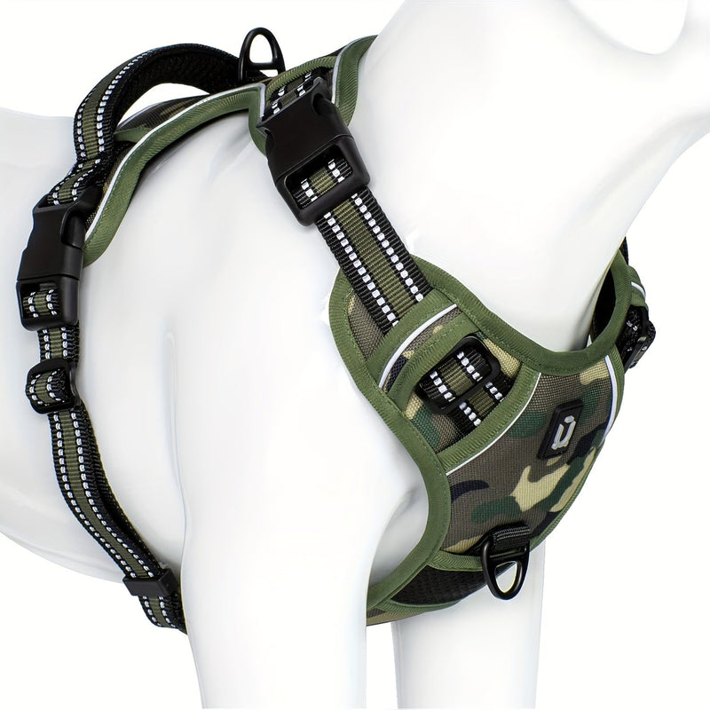 Reflective Harness for Dogs – Easy Walking and Training with Handle