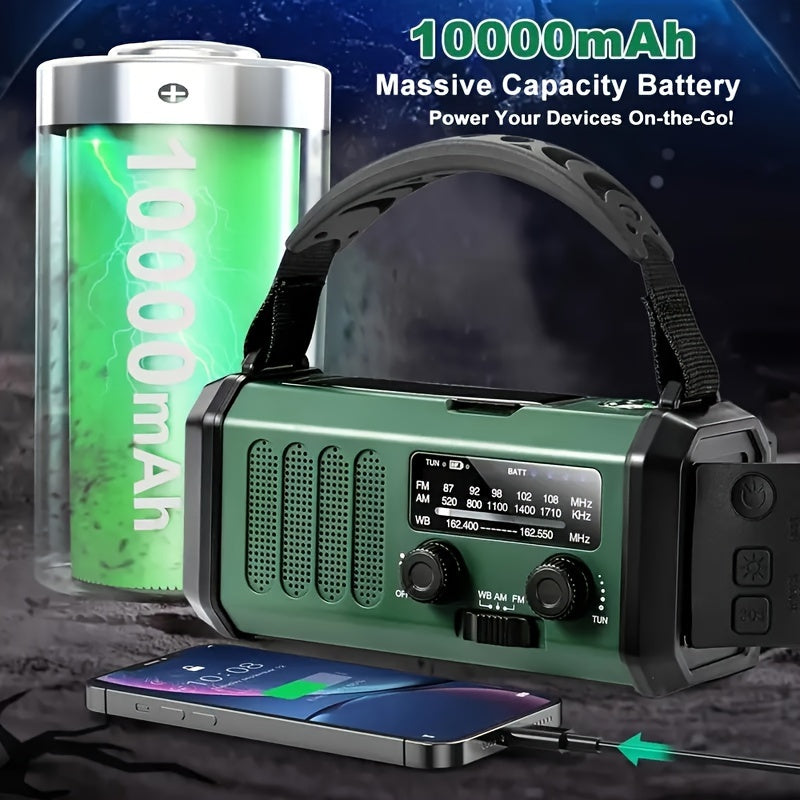 EcoPower Radiator - Wielofunkcyjna radiostacja awaryjna z latarką i ładowarką