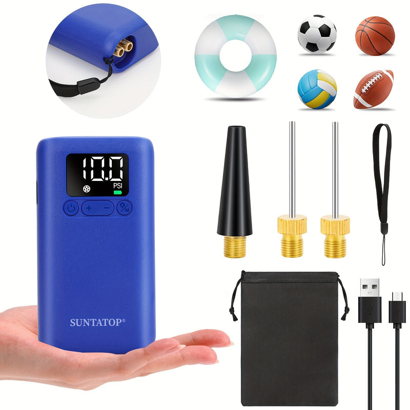 Pompa automată pentru mingi 20 PSI – Rapidă și comodă pentru diferite mingi sportive
