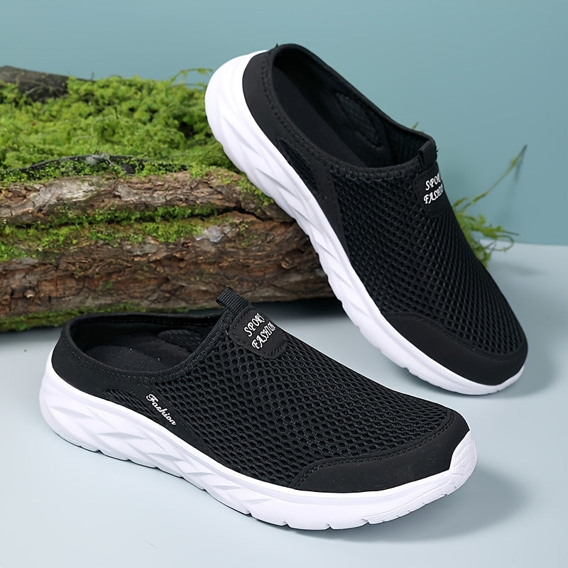 Men's Breathable Slip-On Shoes – Lightweight Mesh Comfort
