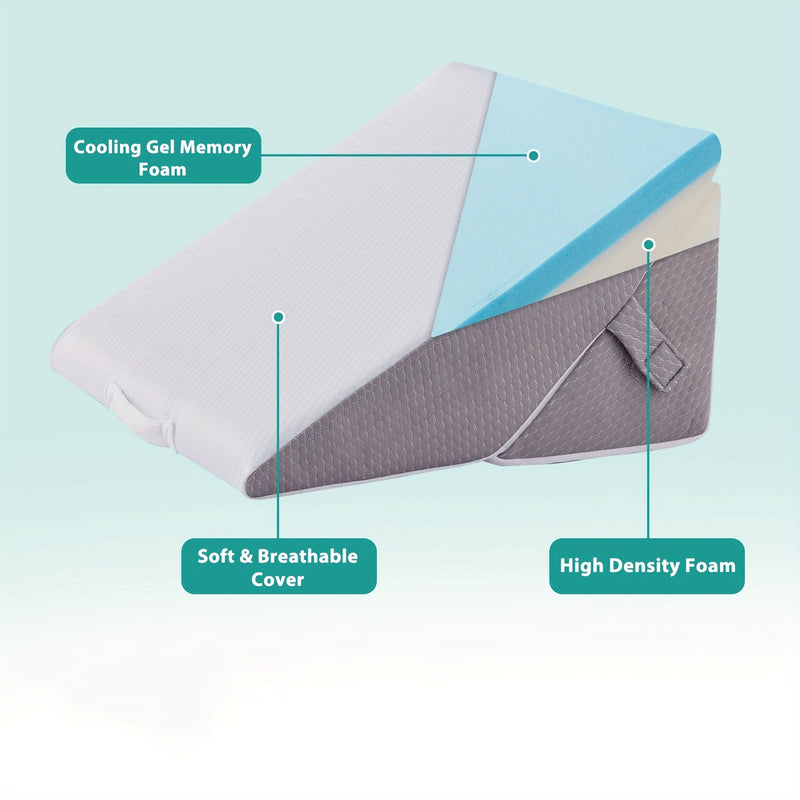 RelaxPlus Regulowane Poduszka Klinowa – Komfort i Wsparcie w Procesie Regeneracji