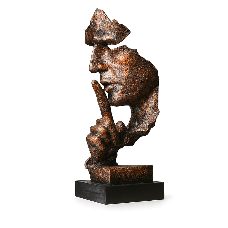 Serenity Sculpt – Abstrakcyjna Rzeźba dla Spokojnej Refleksji w Twoim Wnętrzu