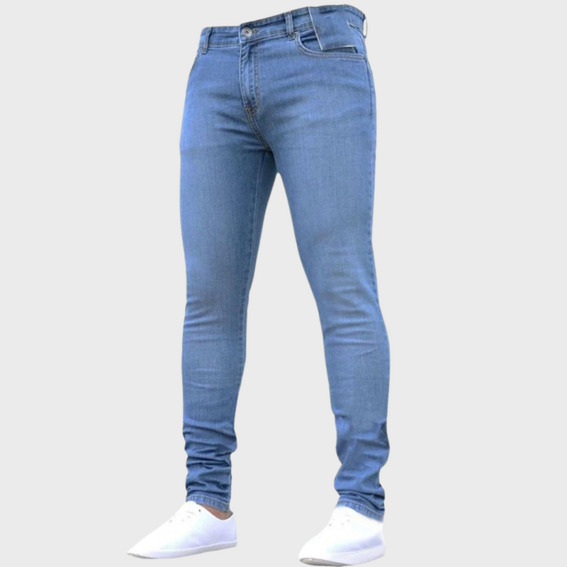 Daniel - Slim Fit Męskie Jeansy
