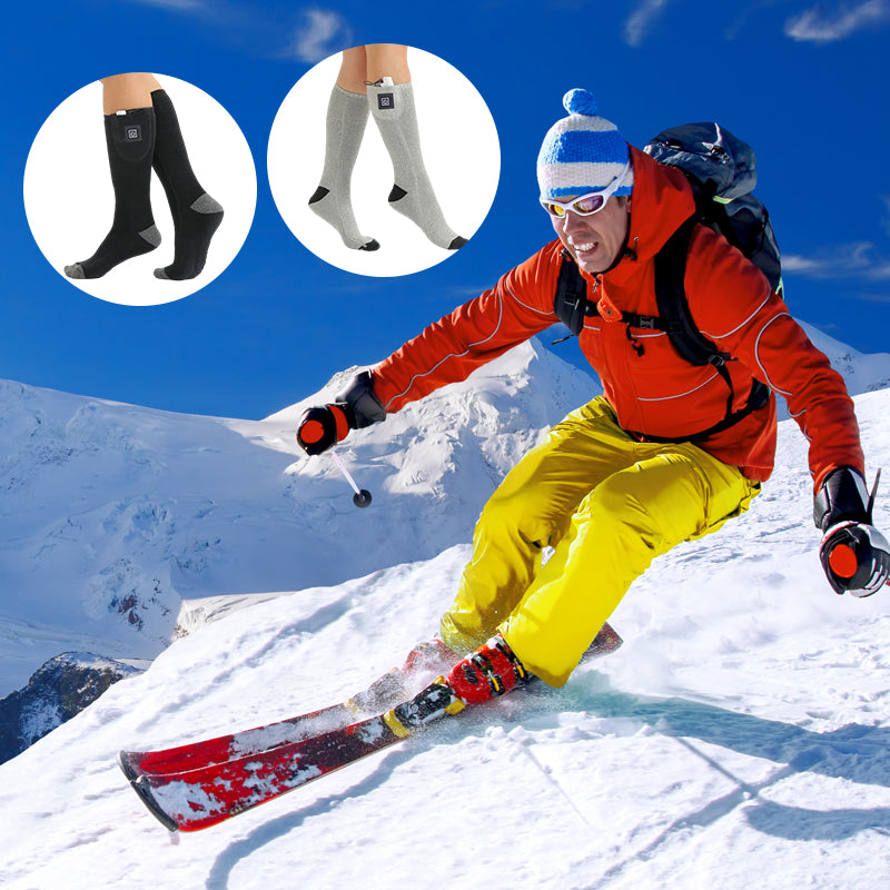 HeatWave Șosete Încălzite – Reîncărcabile, Călduroase și Confortabile