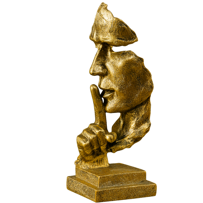 Serenity Sculpt – Abstrakcyjna Rzeźba dla Spokojnej Refleksji w Twoim Wnętrzu