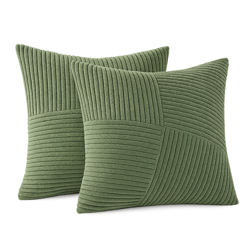 2-częściowe poduszki w stylu boho z weluru – miękkie i stylowe do sofy i łóżka