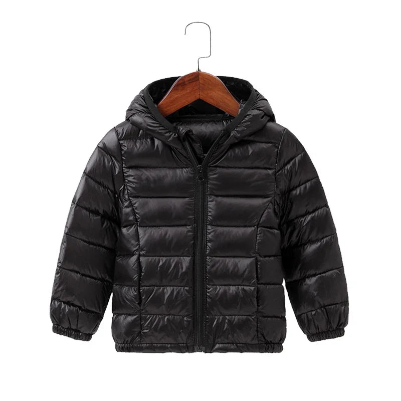 Luca Lekka Kurtka Puchowa dla Dzieci - Ciepła i Casualowa na Jesień i Zimę