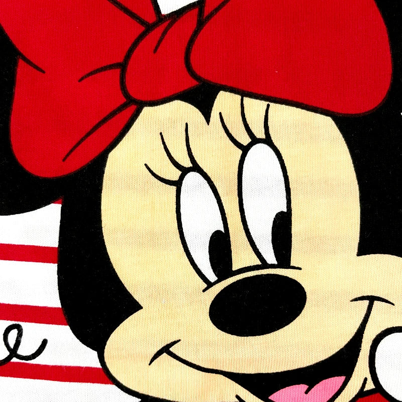 Zestaw Piżam Lotte Księżniczki dla Dzieci - Dwukolorowy Zestaw Piżam Minnie Mouse