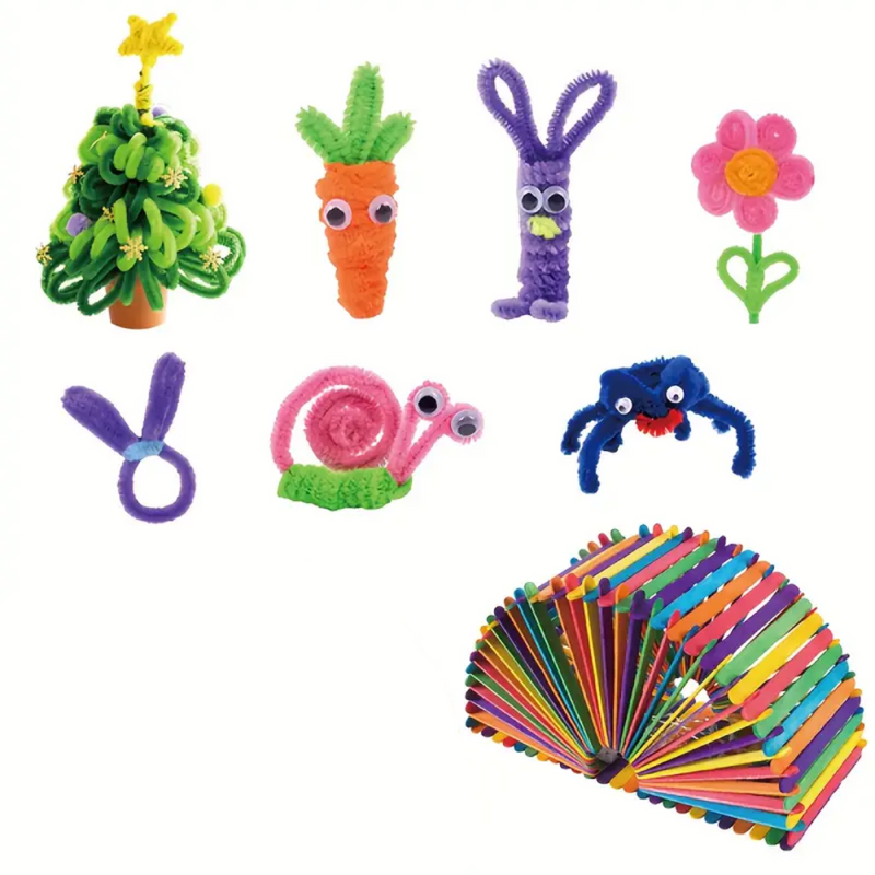 Kreatywna Skrzynka do Zajęć Plastycznych dla Dzieci – Pełny Zestaw do Twórczej Zabawy