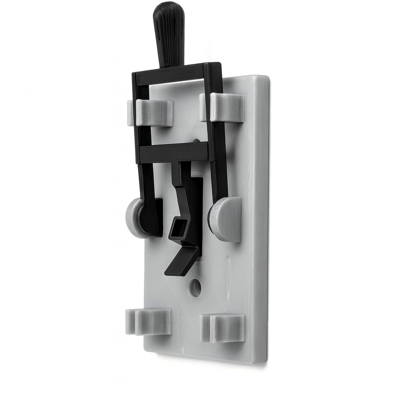 Przemysłowy Pokrowiec na Włącznik Światła - Dla Unikalnego Wnętrza