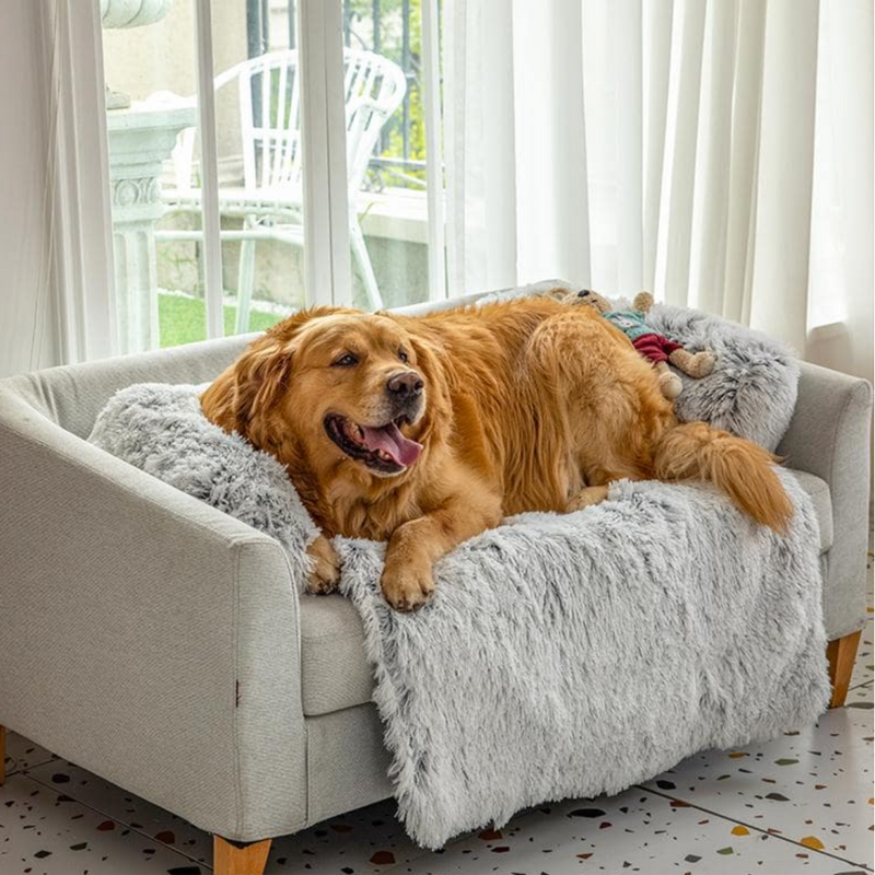 Psia Wygoda Deluxe – Koc: Luksus i Ochrona dla Twoich Mebli