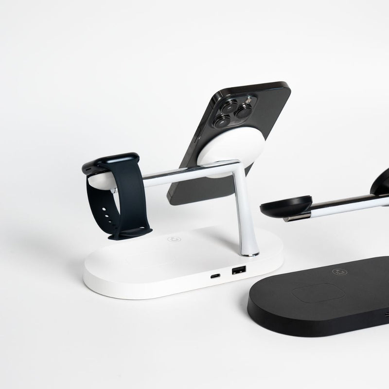 3-w-1 Bezprzewodowa Ładowarka - Efektywne Ładowanie dla wszystkich Twoich Urządzeń