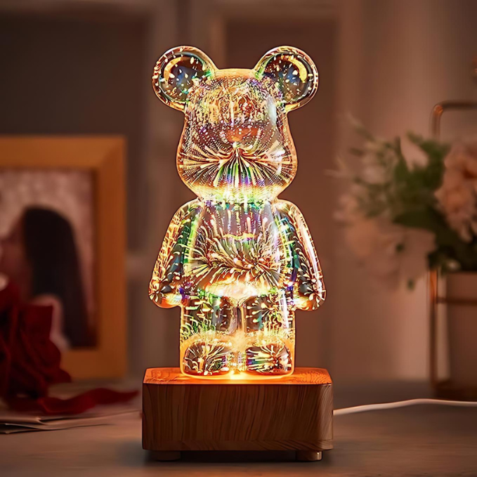 LumiBear - 3D Lampa Fajerwerkowa