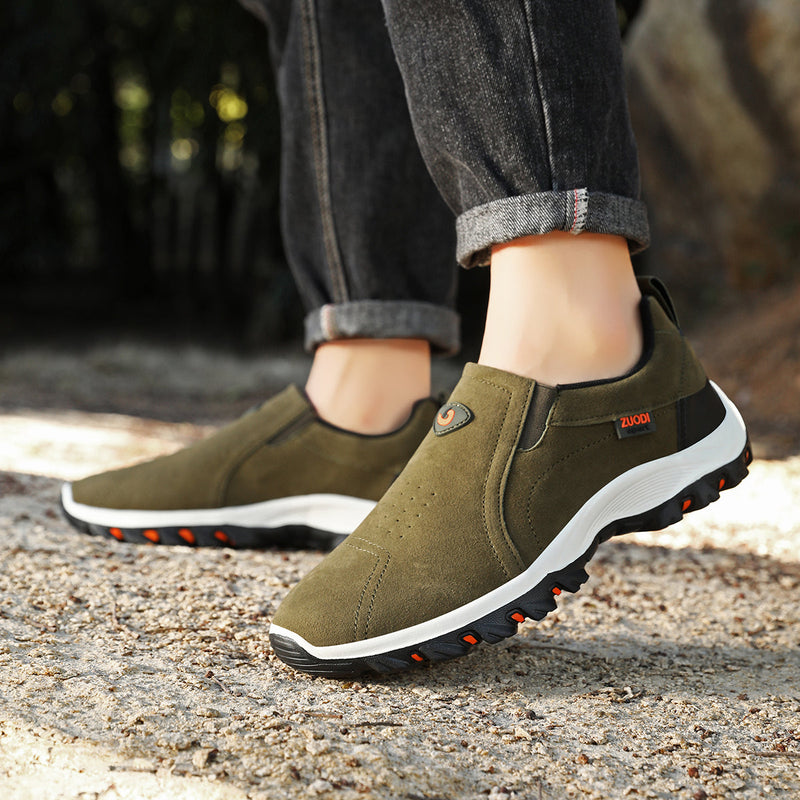 OrthoFlex semišové ortopedické boty – trvalé pohodlí pro muže