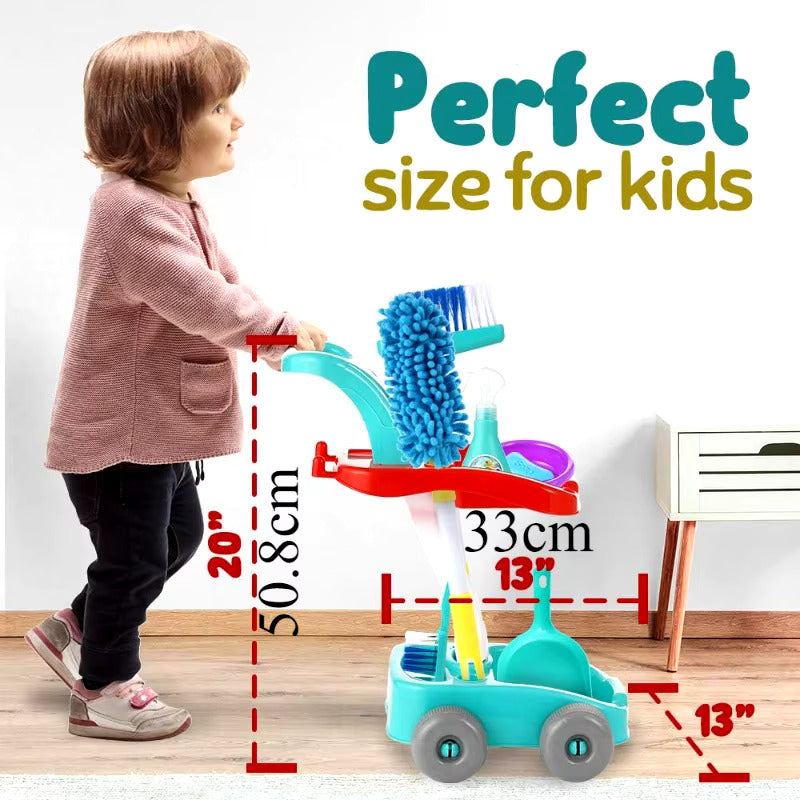 Zestaw Sprzątający - Dla Małych Pomocników w Domu