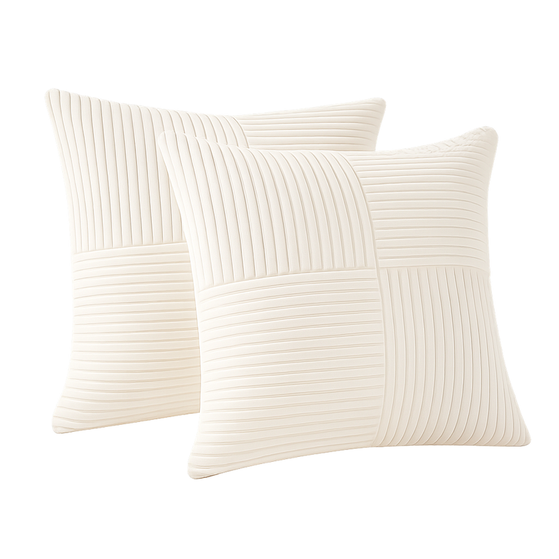 2-częściowe poduszki w stylu boho z weluru – miękkie i stylowe do sofy i łóżka