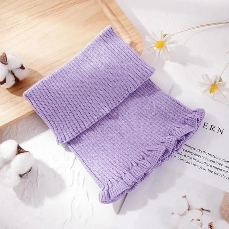 Wiatroszczelny Dzianinowy Kołnierz – Dla Ciepła i Ochrony w Zimie