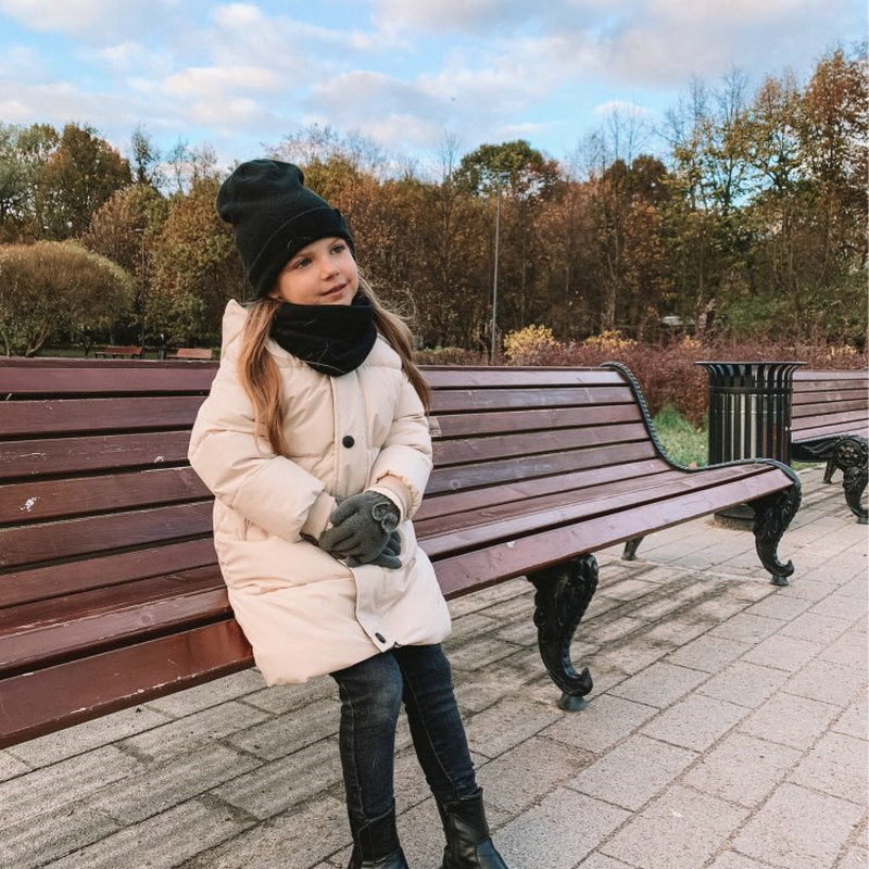 Parka - Zimowa Kurtka dla Dzieci z Kapturem