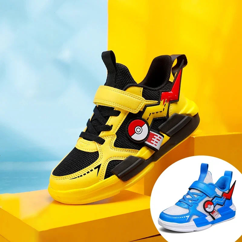 Pokémon Kinder Sneakers – Oddychające i Wygodne Buty dla Chłopców i Dziewczynek