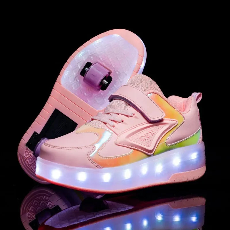 LichtRiders - LED Shoes with Wheels for Children