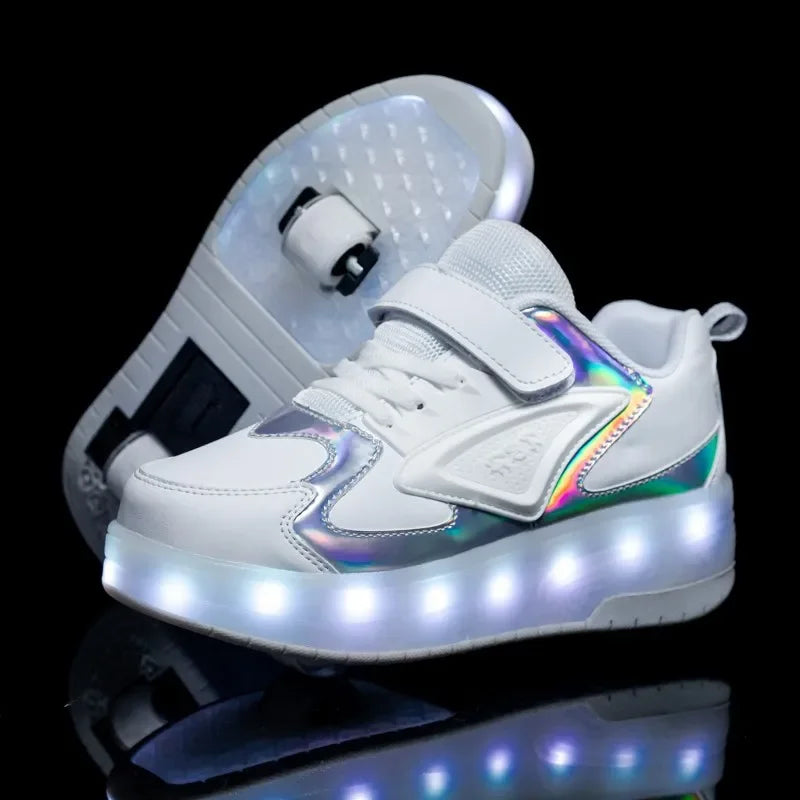 LichtRiders - LED Shoes with Wheels for Children