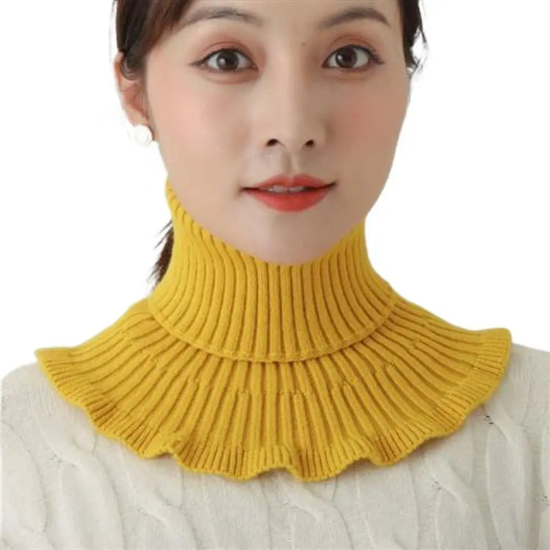 Wiatroszczelny Dzianinowy Kołnierz – Dla Ciepła i Ochrony w Zimie