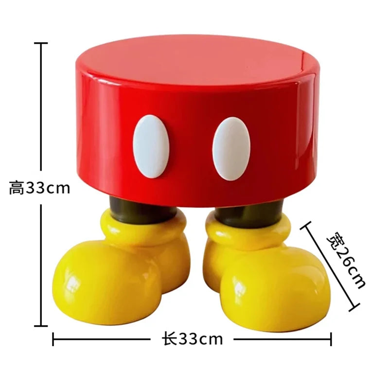 Pufa Mickey Mouse – Praktyczne i Wesołe Rozwiązanie do Przechowywania dla Dzieci