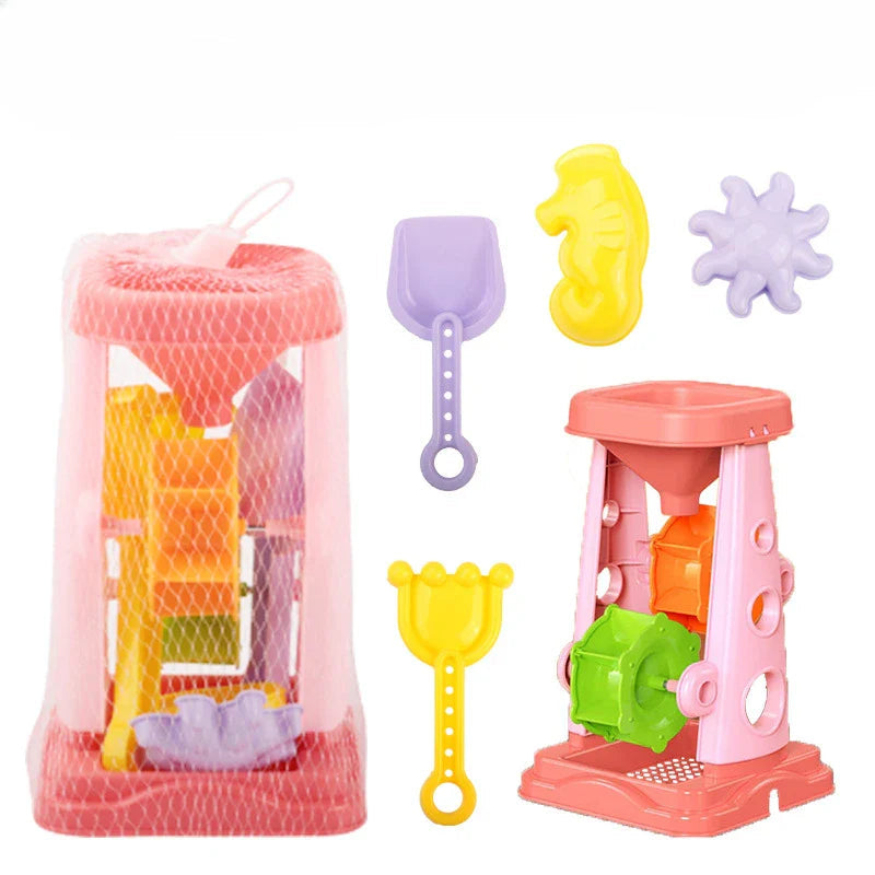 Zestaw Zabawek Plażowych dla Dzieci – Godziny Zabawy w Piaskownicy