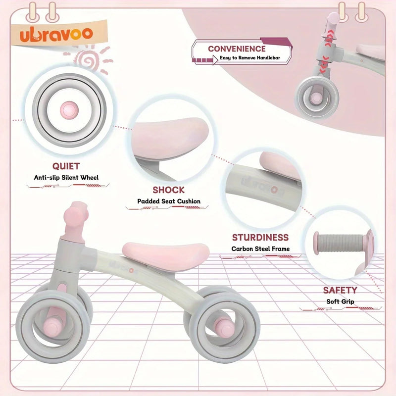 Cute Balance Bike for Infants - For Fun and Development