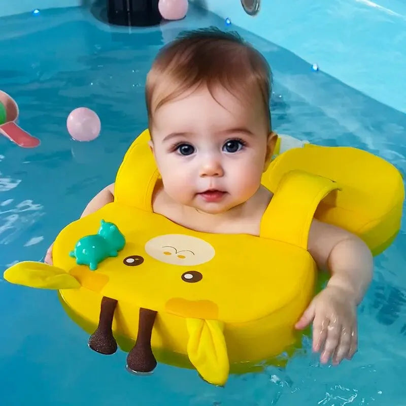 Nieopływowy Baby Swim Float – Wygodny Pływający Pierścień dla Dzieci w wieku 6-36 Miesięcy